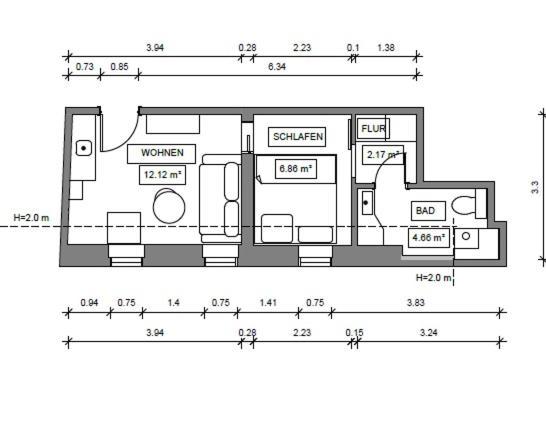 Haus Bielefeld Ferienwohnung 33A Norderney Luaran gambar